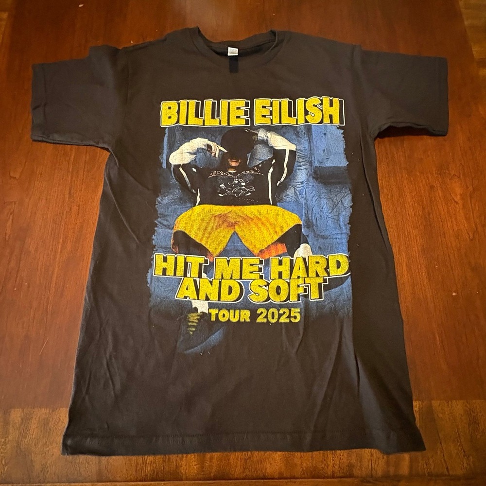 Billie Eilish Hit Me Hard and Soft Tour Shirt S - 2025 Official Concert Merch